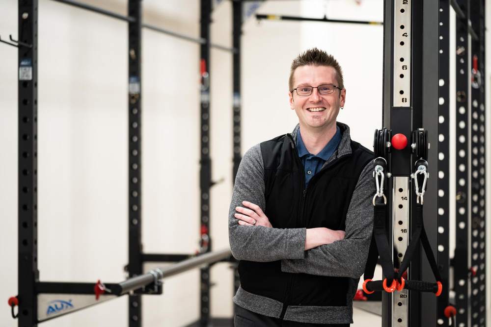 Alumnus brings innovative physical therapy equipment to Grand Valley Spotlight